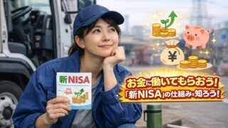 【新NISAとは？】投資初心者に勧めたい積み立て投資！お金に働いてもらう仕組みを知ろう【トラックドライバーの資産形成】