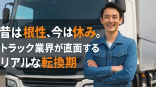 【運送業界の未来】トラックドライバー歴23年が語る、今後生き残る運送会社とは？【ワークライフバランスの重要性】